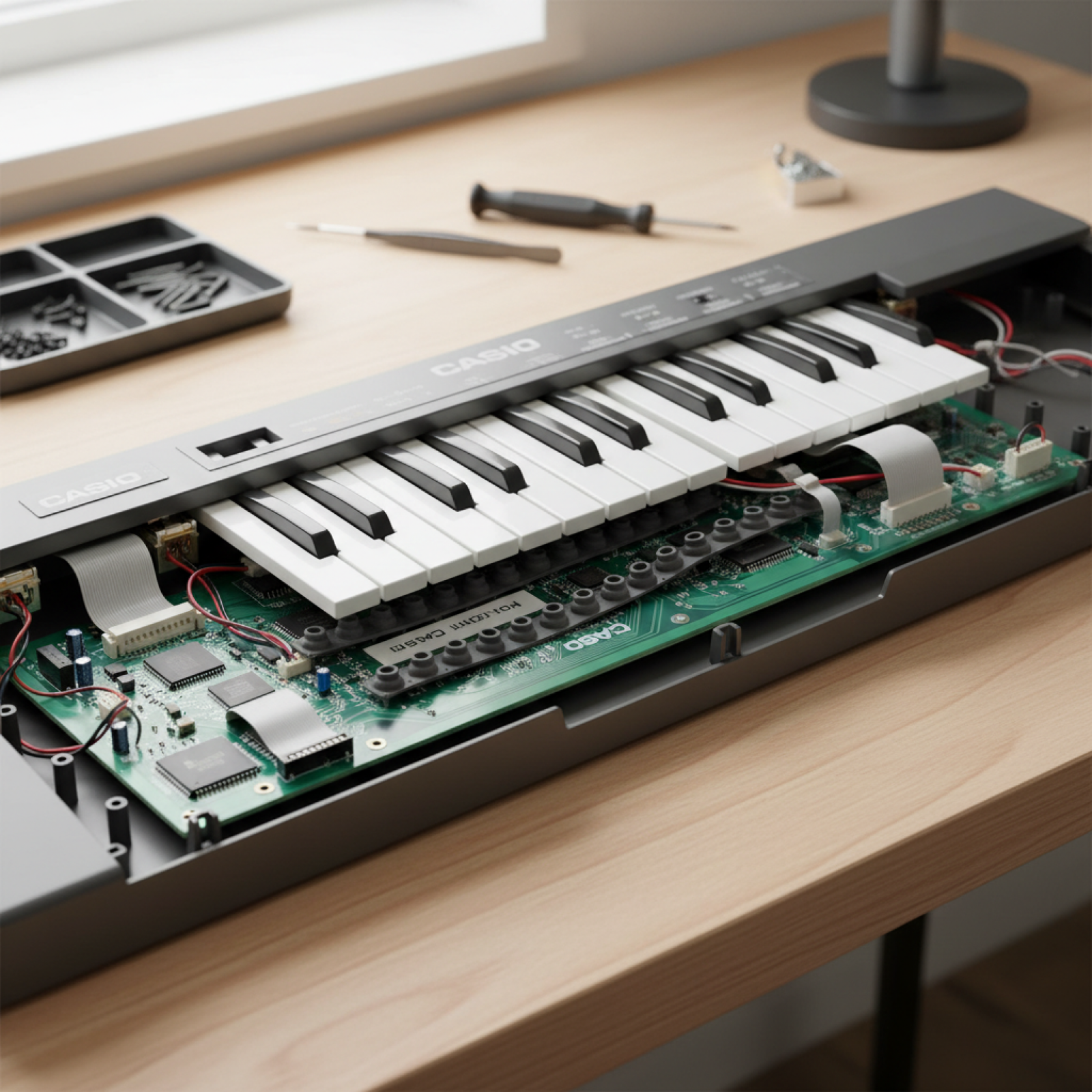 Electronics Repair And Maintenance - Leitfähiger Silikonstreifen als Ersatz für Elektronische
