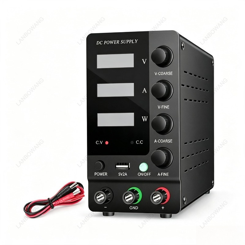 Electronics Repair Bench - 0-32V 0-6A Digitales, variables, geregeltes DC-Labornetzgerät,
