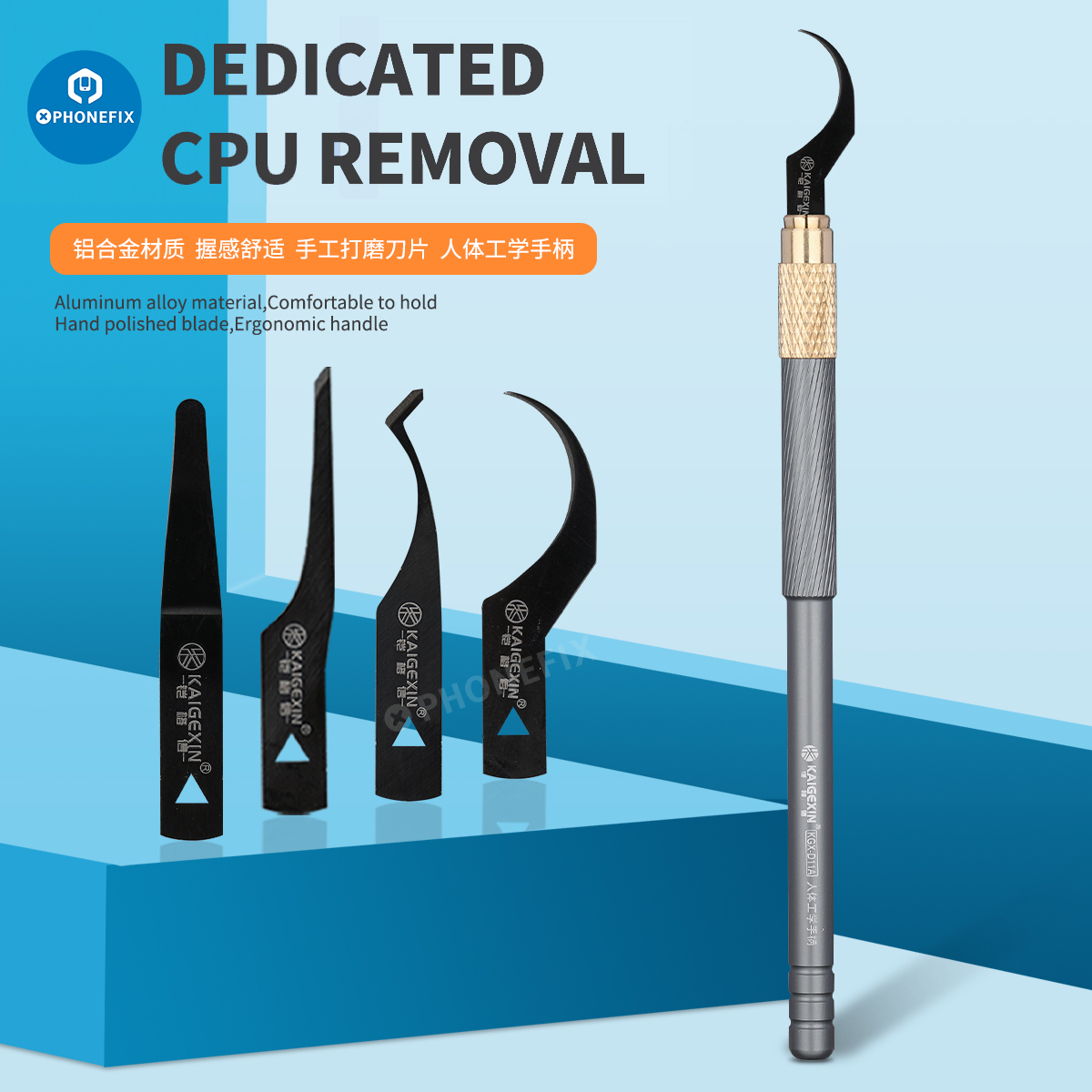 Electronics Repair Center - Kaigexin Universal CPU Kleber Entfernung Klinge