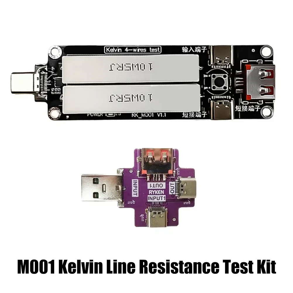 Electronics Repair Bench - Kelvin Resistance Typ-C Leistungsmesser Elektronik-Reparaturbank Kompaktes