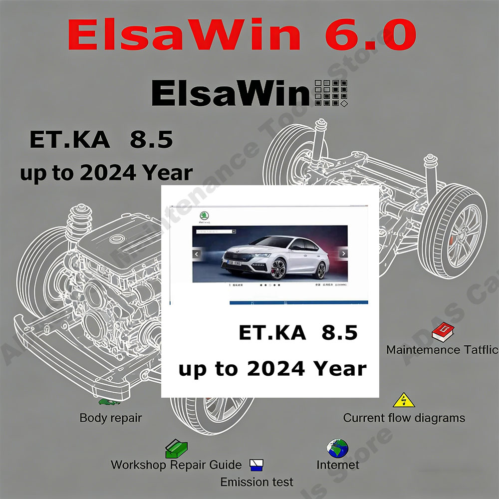 Electronics Repair And Maintenance - Neueste heiße Kfz-Wartungswerkzeuge: Elsawin 6.0 mit