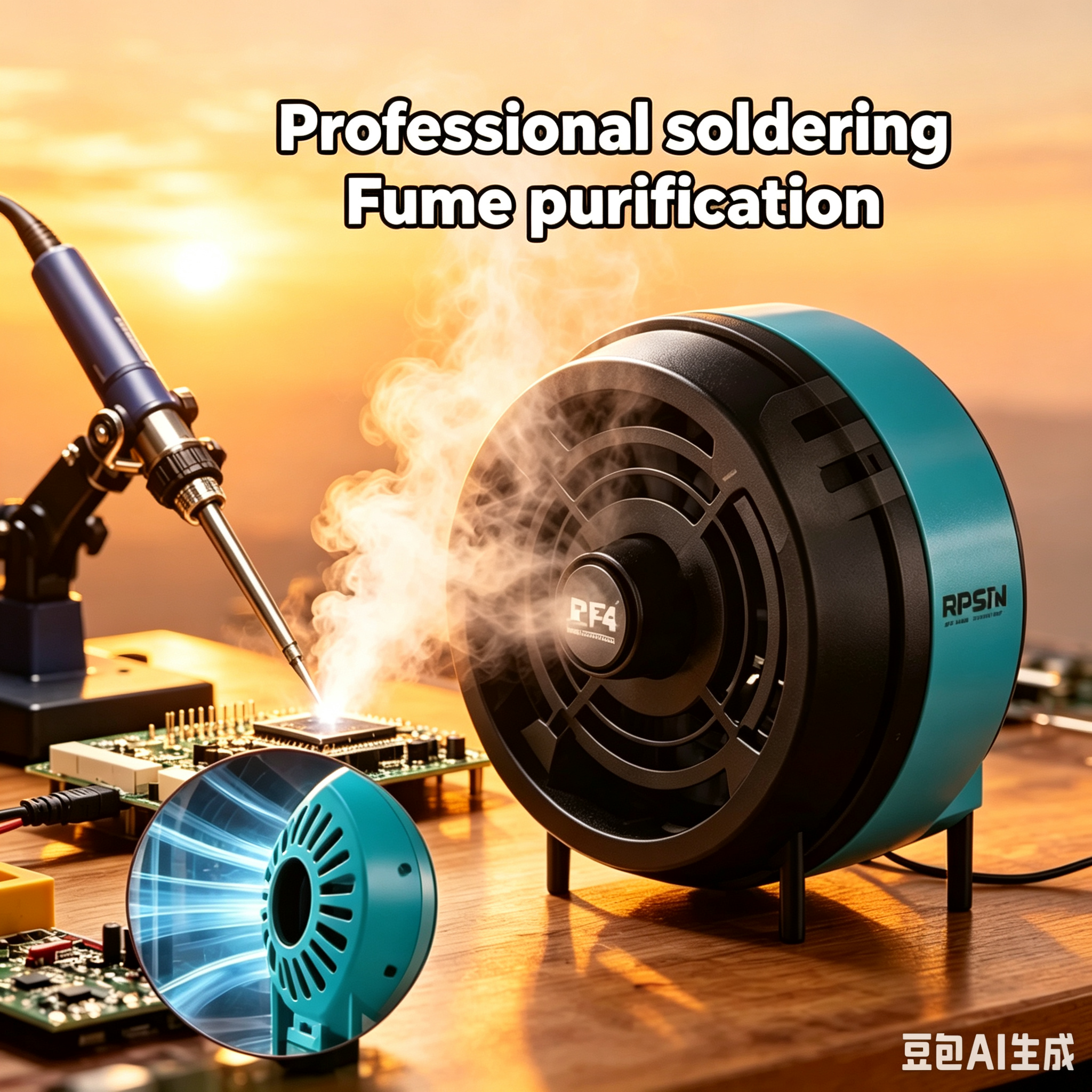 Electronics Repair And Maintenance - RF4 Rauchabsaugventilator – Ein Rauchabsauggerät für