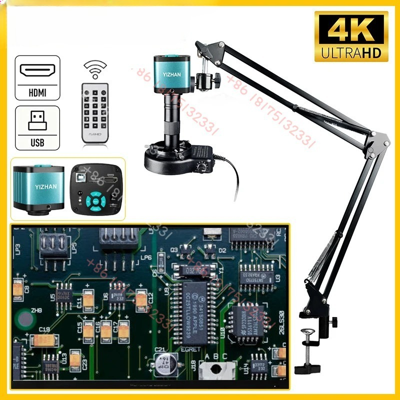 Electronics Repair In Usa - YIZHAN 4K 48MP HD Elektronisches Digitalmikroskop