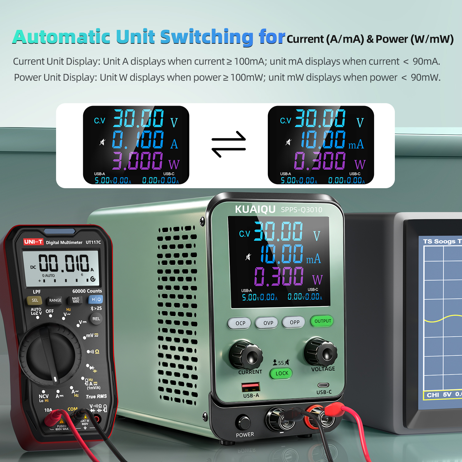 30V 10A DC Labornetzteil mit O – Electronics Repair Bench Bewertung und Preis