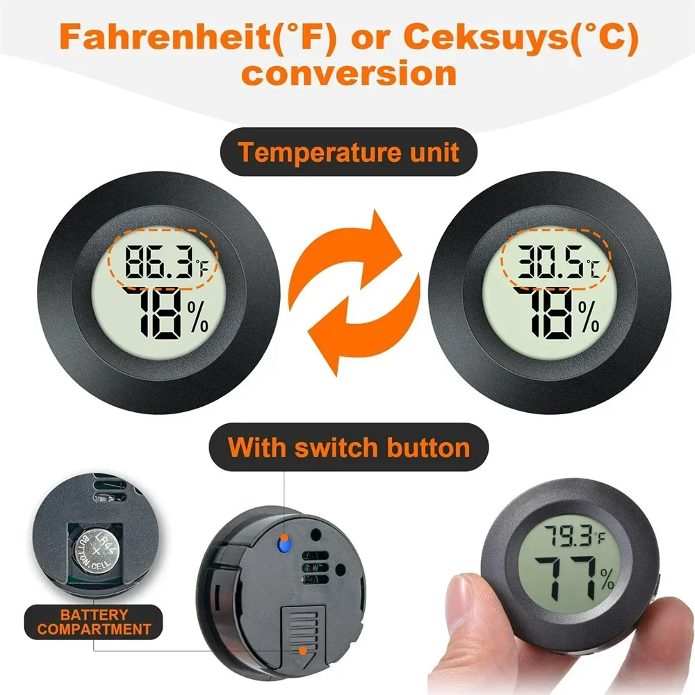 Mini-Rund-Digital-Thermometer- – Electronics Repair And Maintenance Bewertung und Preis