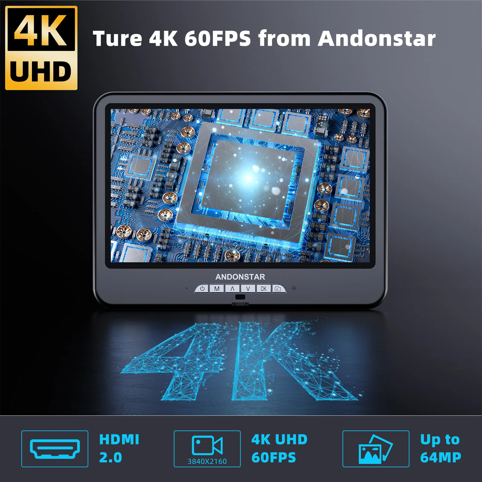 Andonstar AD210S-Pro 4K 60FPS  – Electronics Repair In Usa Bewertung und Preis