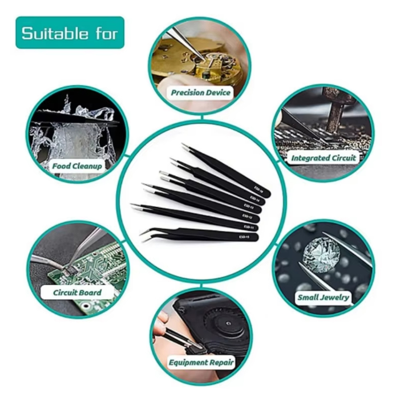 ESD Antistatische Edelstahl-Pi – Electronics Repair And Maintenance Bewertung und Preis
