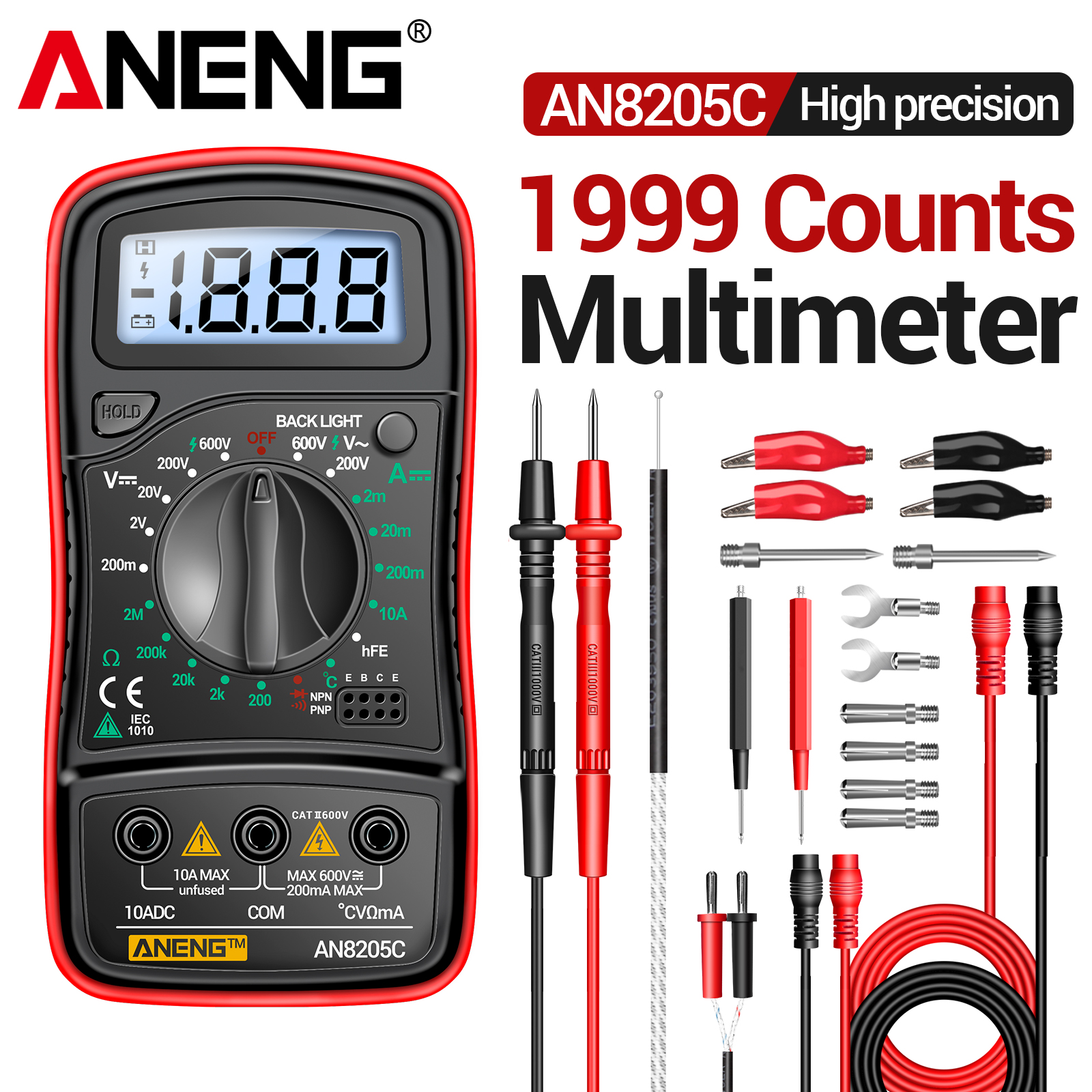 ANENG AN8205C Handmultimeter f – Electronics Repair In Usa Bewertung und Preis