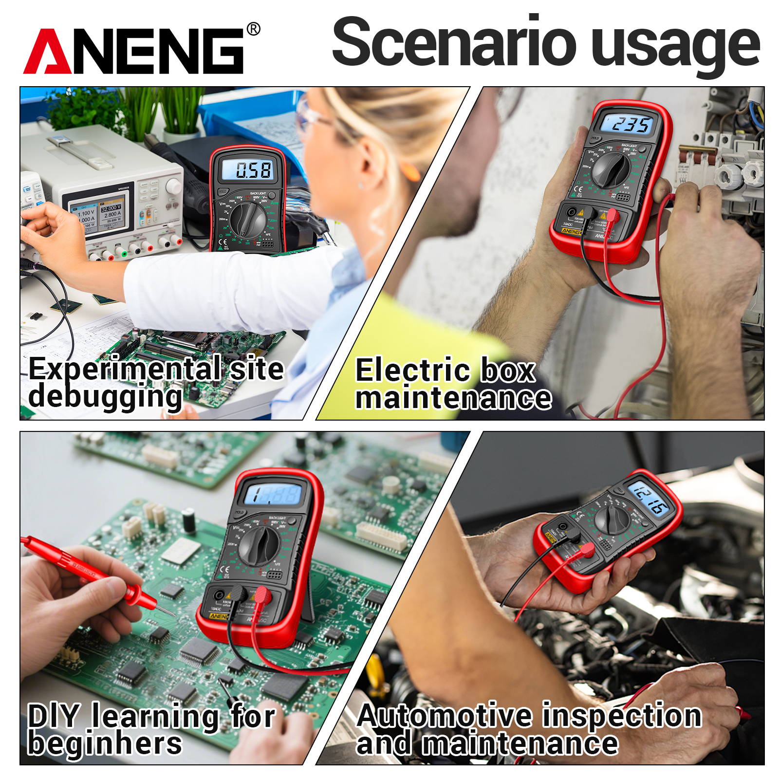 ANENG AN8205C Handmultimeter f – Electronics Repair In Usa Bewertung und Preis